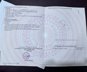 Bán lô đất ở diện tích 45m2 tại Thiết Bình Vân Hà Đông Anh